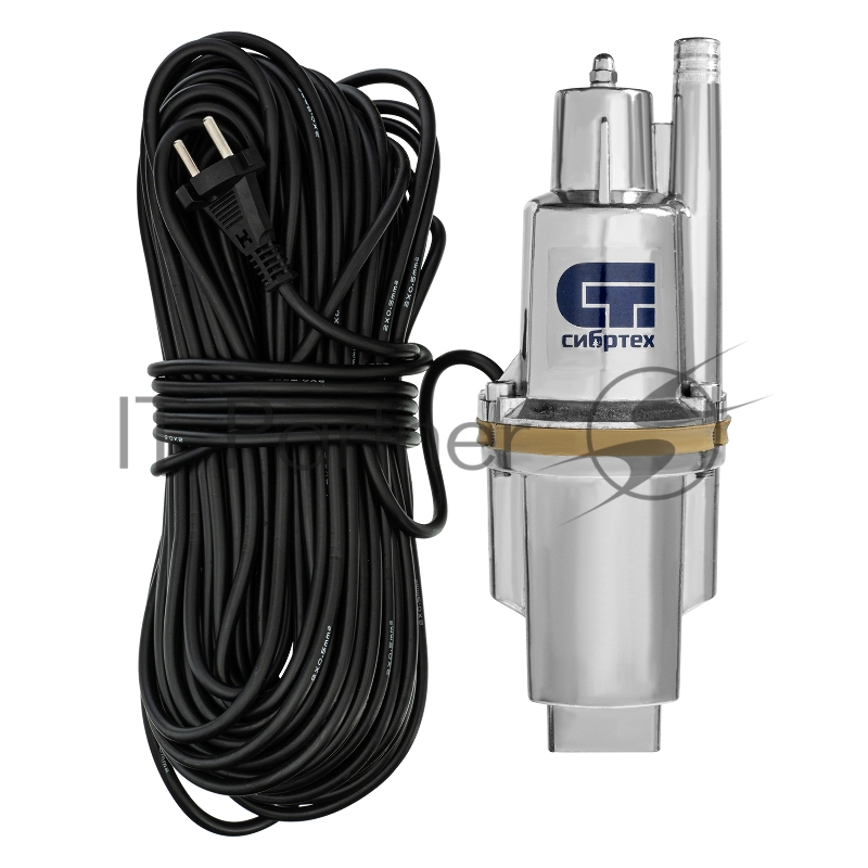 Вибрационный насос СВН300-40, верхний забор, 300 Вт, напор 75 м, 1200 л/ч, кабель 40 м// Сибртех