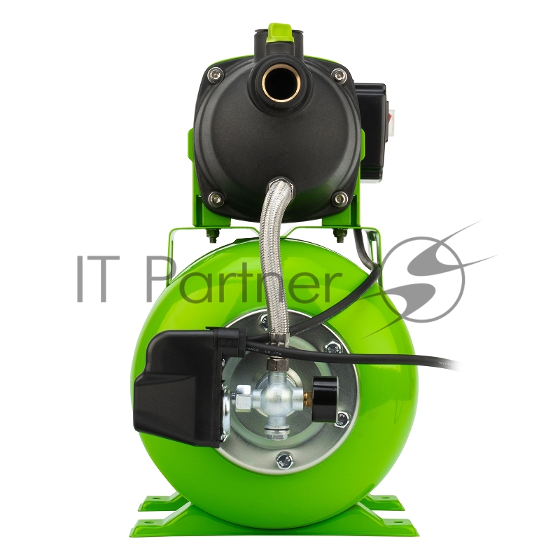 Насосная станция НС650-П, 650 Вт, напор 37 м, 3200 л/ч, ресивер 19 л// Сибртех