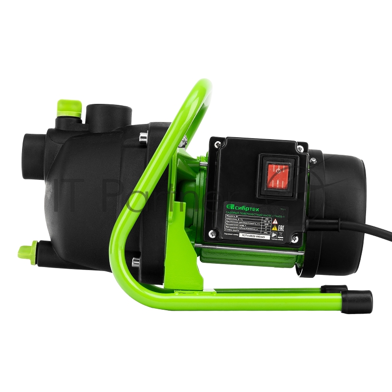 Садовый поверхностный насос СПН650-П, 650 Вт, напор 37 м, 3200 л/ч, пластик// Сибртех
