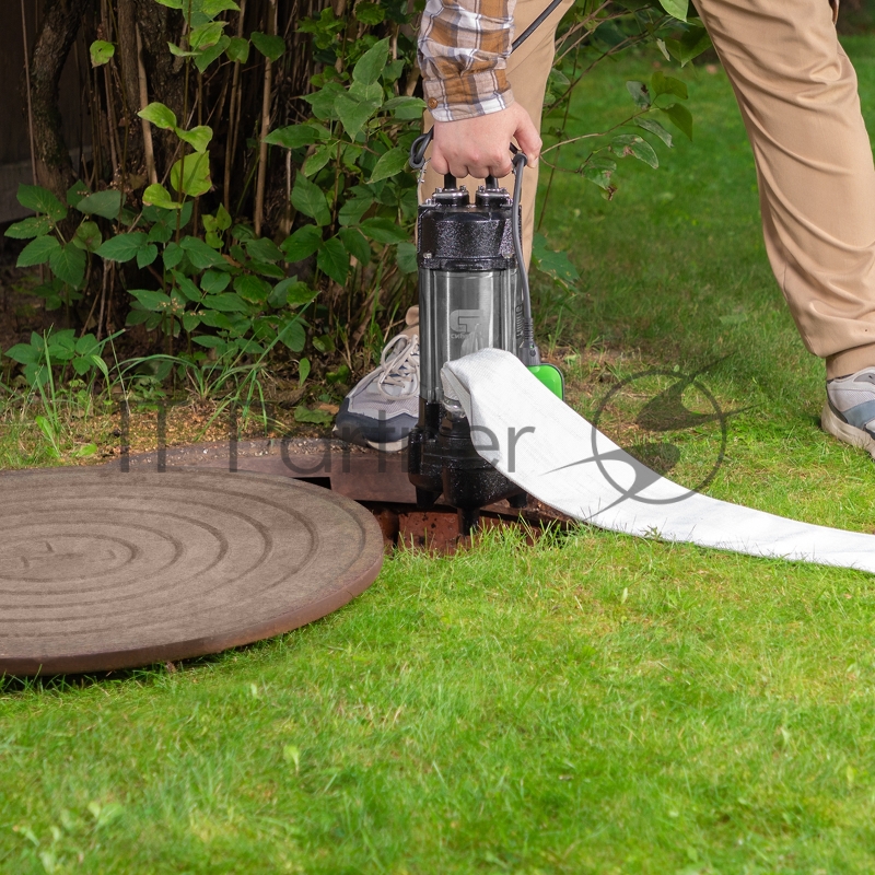 Фекальный насос СФН750, 750 Вт, напор 16 м, 22000 л/ч// Сибртех