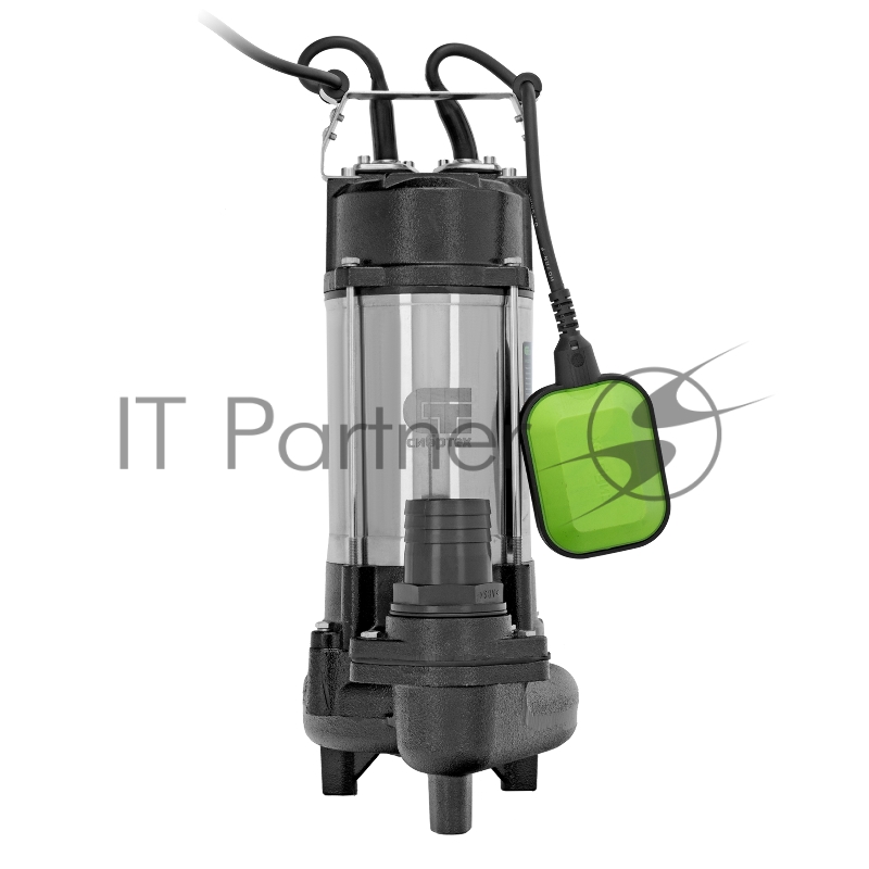 Фекальный насос СФН750, 750 Вт, напор 16 м, 22000 л/ч// Сибртех