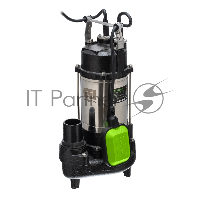 Фекальный насос СФН450, 450 Вт, напор 15 м, 21000 л/ч// Сибртех