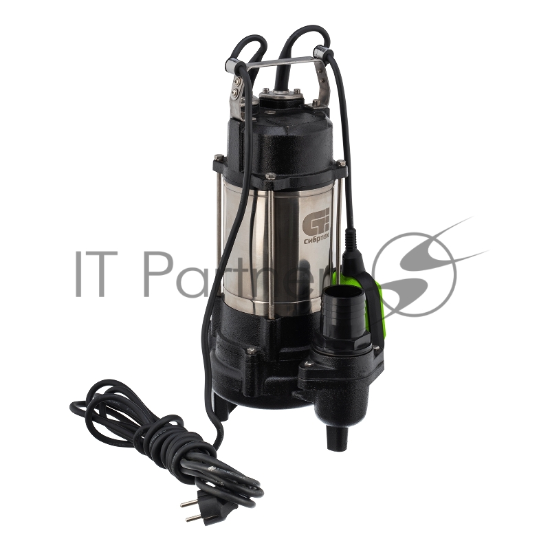 Фекальный насос СФН450, 450 Вт, напор 15 м, 21000 л/ч// Сибртех