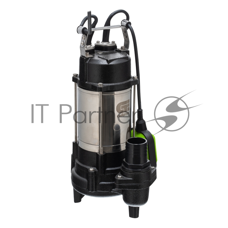 Фекальный насос СФН450, 450 Вт, напор 15 м, 21000 л/ч// Сибртех