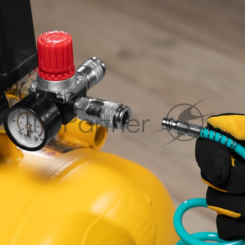 Полиуретановый спиральный шланг профессиональный BASF, 10 м, с быстросъемными соединениями// Stels