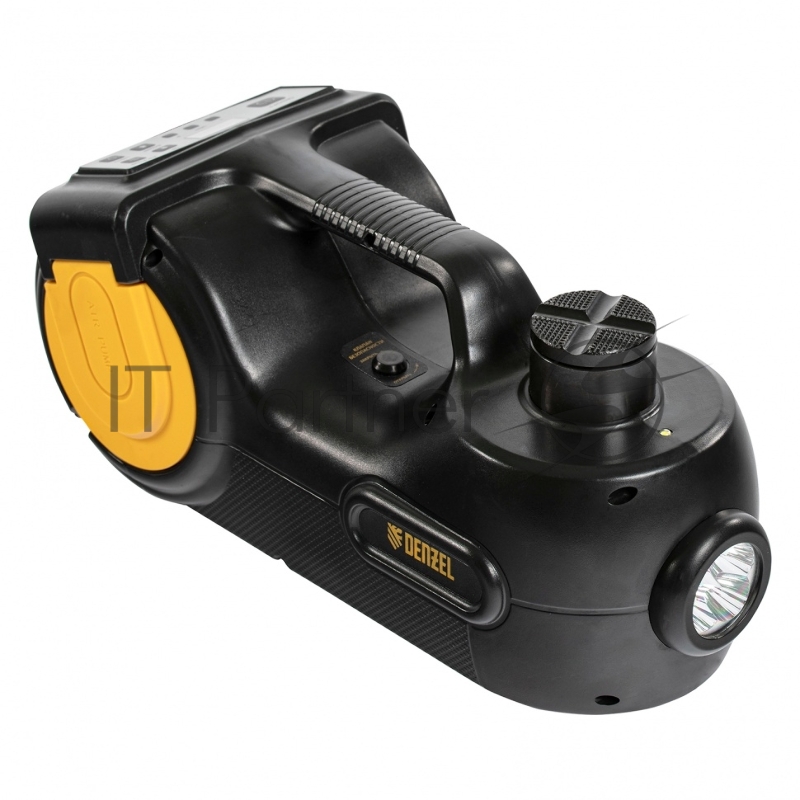 Домкрат электрогидравлический «3 в 1» (1,5 т), 12В, с гайковертом электрическим, в наборе// Denzel