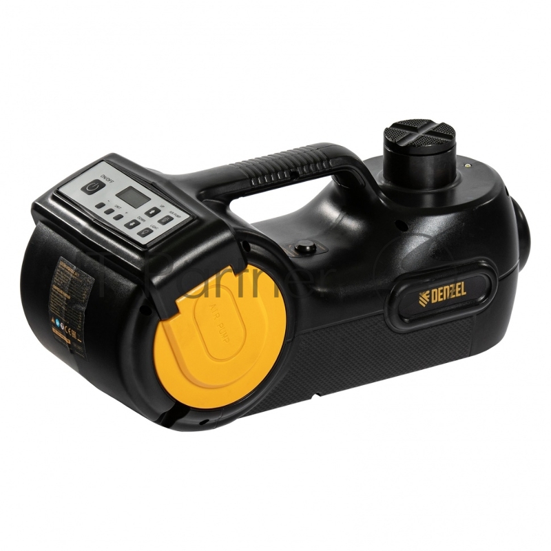 Домкрат электрогидравлический «3 в 1» (1,5 т), 12В, с гайковертом электрическим, в наборе// Denzel