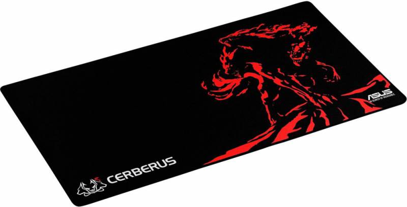 Коврик для мыши Asus CERBERUS MAT XXL черный/красный