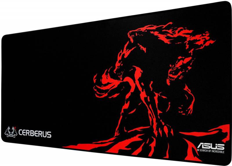 Коврик для мыши Asus CERBERUS MAT XXL черный/красный