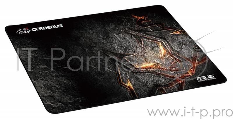Коврик для мыши Asus Cerberus черный/черный