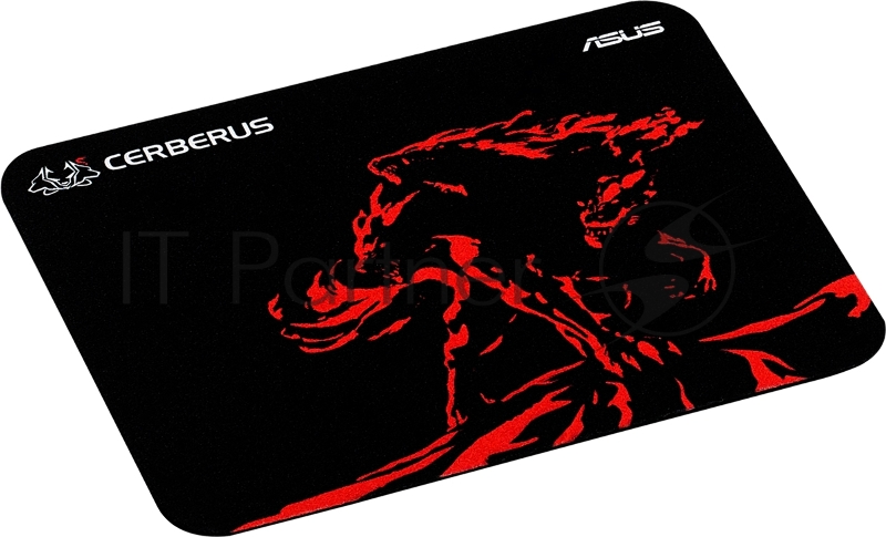 Коврик для мыши Asus CERBERUS MAT MINI черный/красный