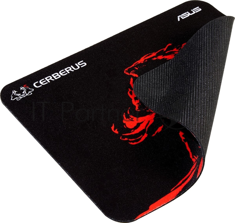 Коврик для мыши Asus CERBERUS MAT MINI черный/красный