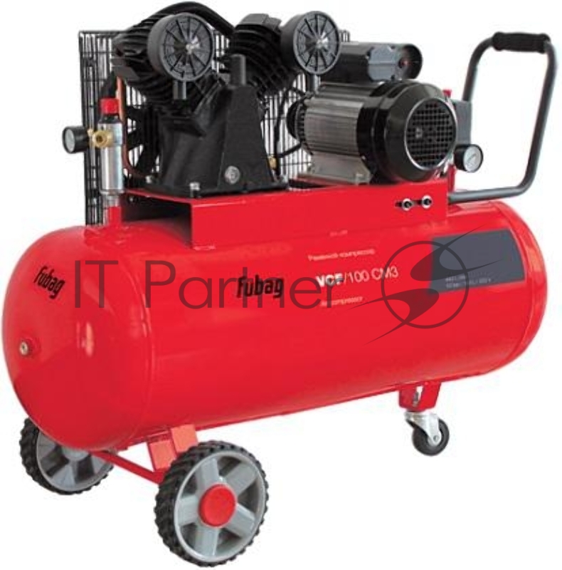 Компрессоры, Пневматическое оборудование FUBAG VCF/100 СМ3 45681472 (Реси- вер, 100 Произ- водит., л/мин 440 Давле- ние, бар 10 Мощность, кВт 2.2 Напря- жение, В 220 Вес, кг 77)