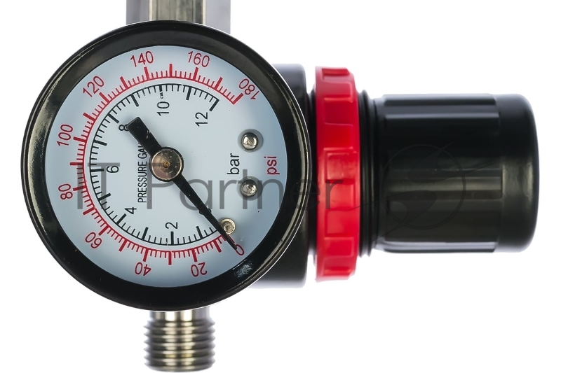 Краскораспылитель MASTER G600/1.4 HVLP (198л/мин_3.5бар_верхний бачок 0.6л_1.4мм) + редуктор