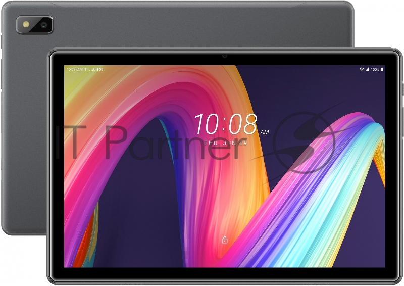 Планшет HTC A103 T618 (2.0) 8C RAM4Gb ROM64Gb 10.1 IPS 1920x1200 3G 4G Android 12 серый 13Mpix 5Mpix BT GPS WiFi Touch microSDHC 256Gb GPRS EDGE 7000mAh