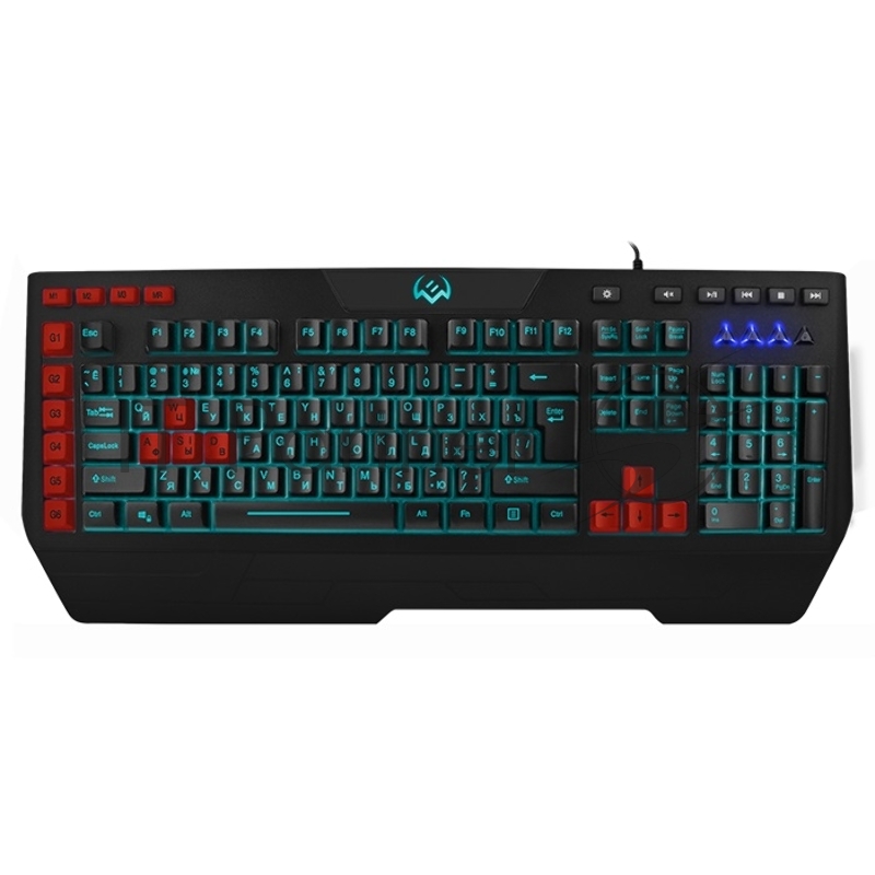 Игровая клавиатура SVEN KB-G9600 (USB, 120 кл, ПО, RGB-подсветка)