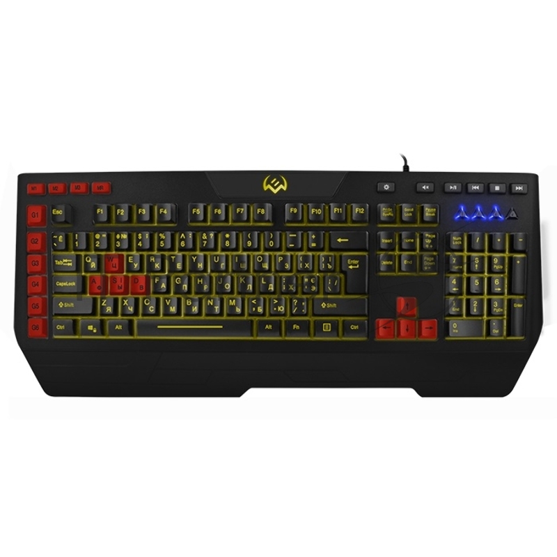Игровая клавиатура SVEN KB-G9600 (USB, 120 кл, ПО, RGB-подсветка)