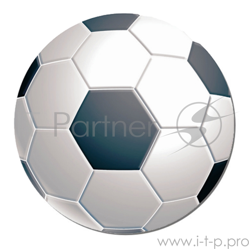 Коврик Fellowes® ФУТБОЛ, нескользящее основание, прочное и долговечное покрытие Brite™, 198 х 1 мм,