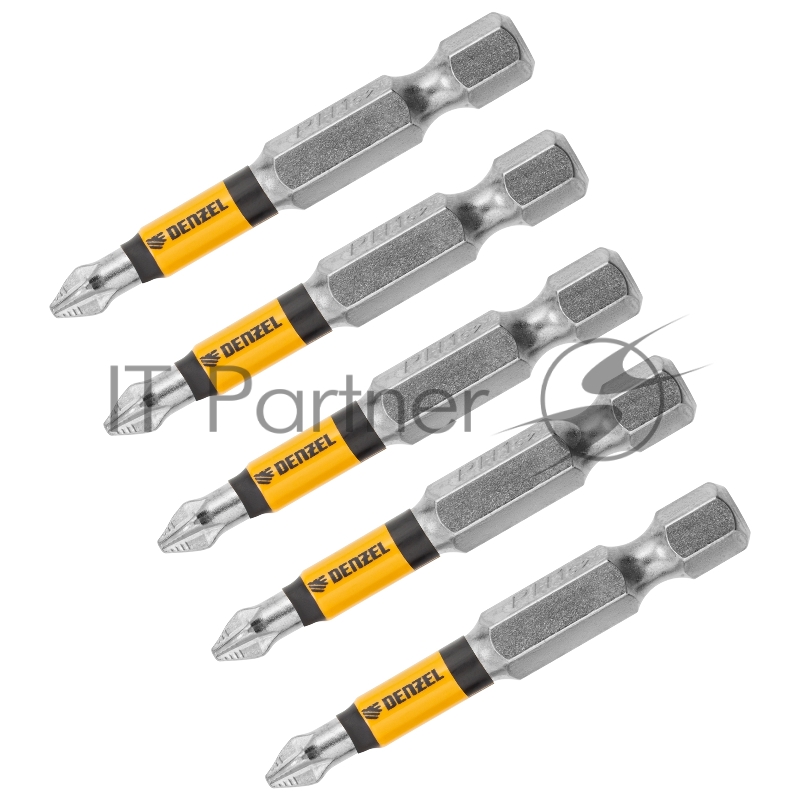 Набор бит, PH1x2, 5 шт.// Denzel