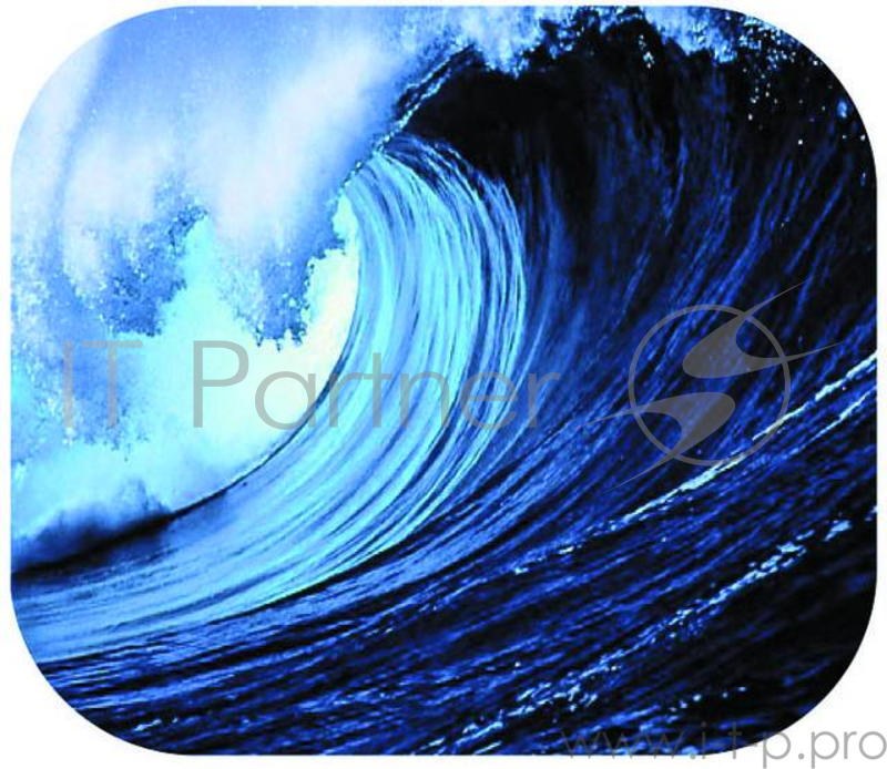 Коврик Fellowes® ВОЛНА, нескользящее основание, прочное и долговечное покрытие Brite™, 198 х 1 мм, В