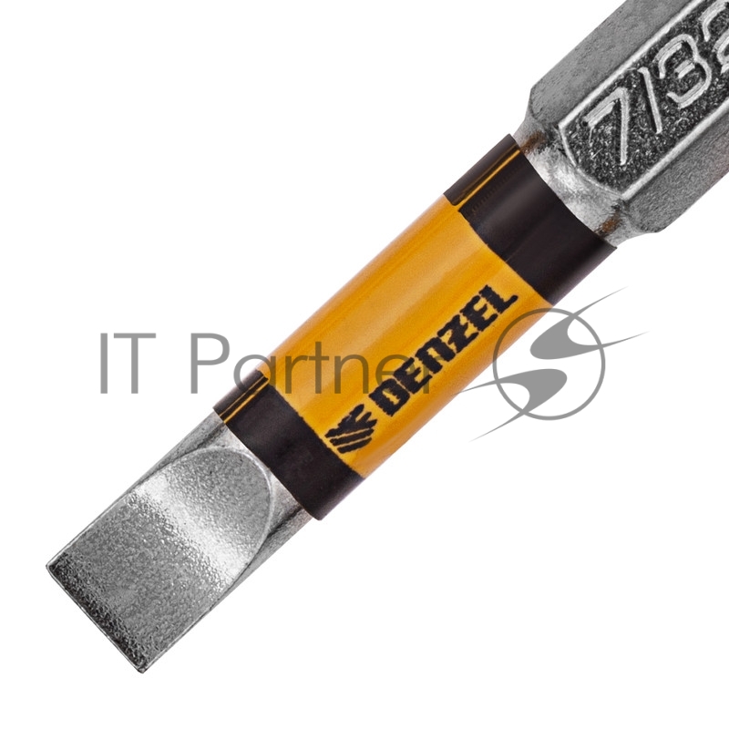 Набор бит, SL7/32x2, 5 шт.// Denzel