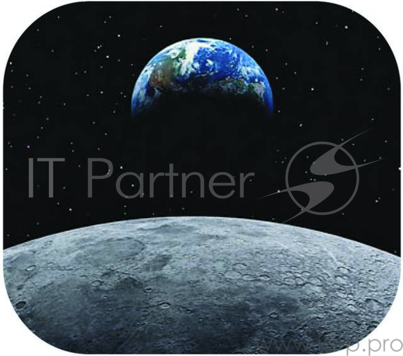 Коврик Fellowes® ЗЕМЛЯ и ЛУНА, нескользящее основание, прочное и долговечное покрытие Brite™, 198 х