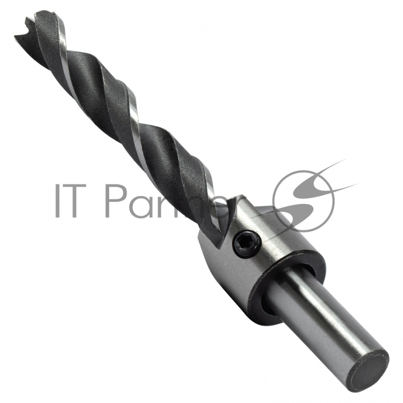 Набор сверл зенкеров по дереву, 3-10 мм, 7 шт // Denzel