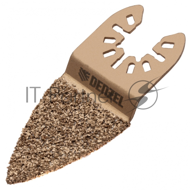 Насадка для МФИ шлифовальная дельтовидная, HM, по плитке и дереву, 33 мм// Denzel