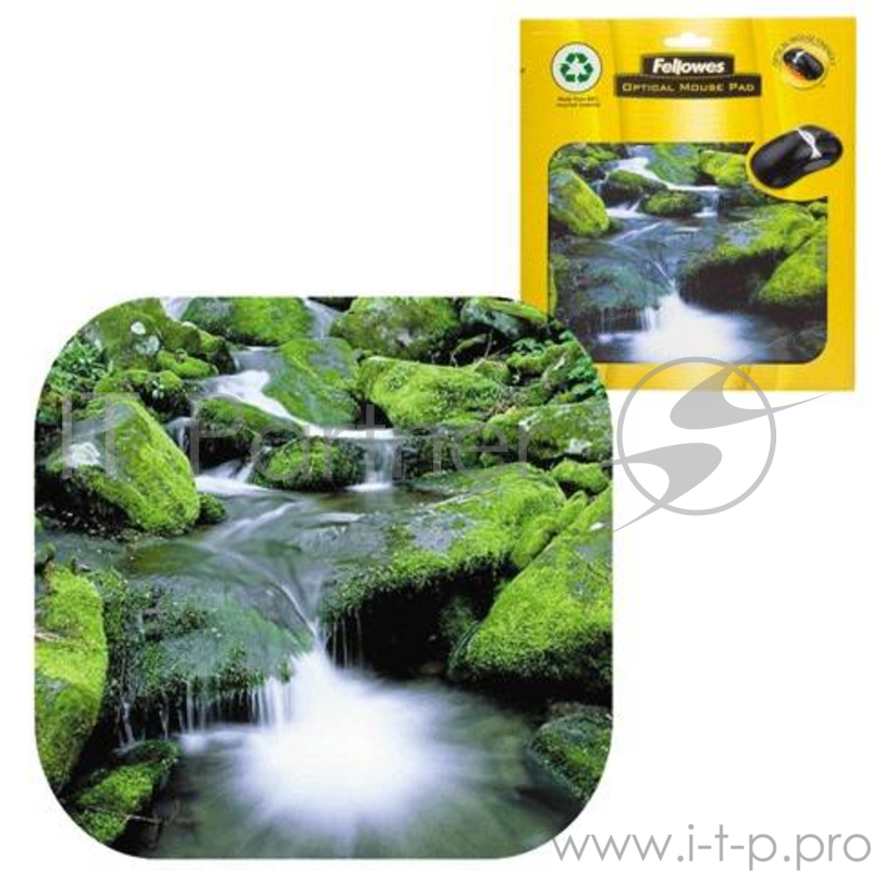 Коврик Fellowes® КАСКАД, нескользящее основание, прочное и долговечное покрытие Brite™, 198 х 1 мм,