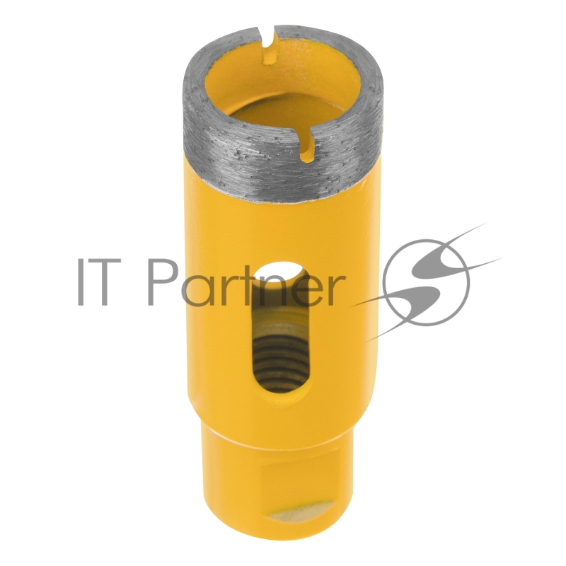 Сверло алмазное по керамограниту, 27 мм, мокрое резание, М14// Denzel