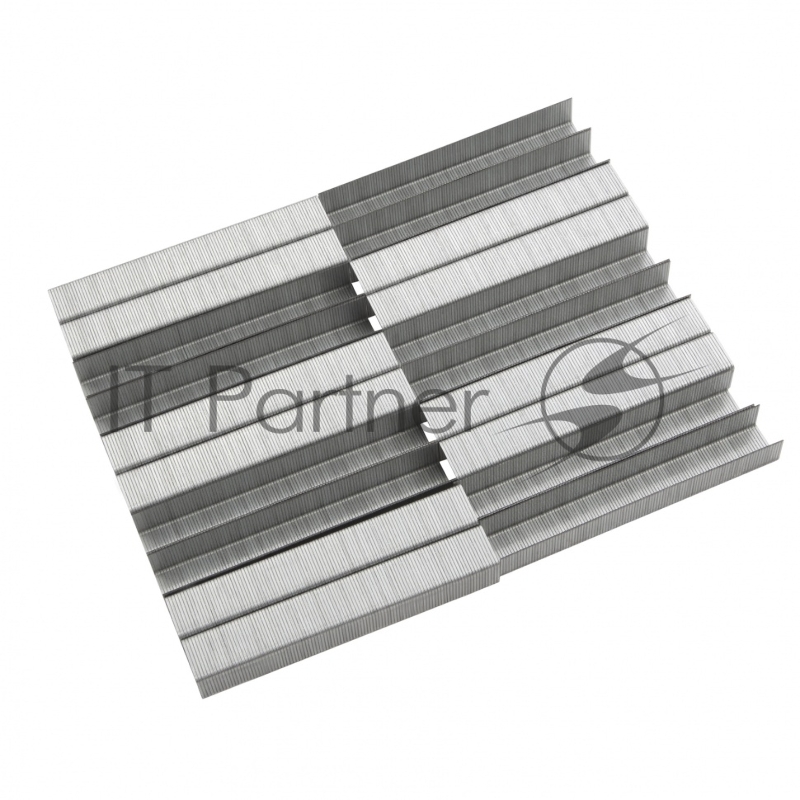 Скобы, 10 мм, для мебельного степлера, тип 53, 2000 шт.// Denzel