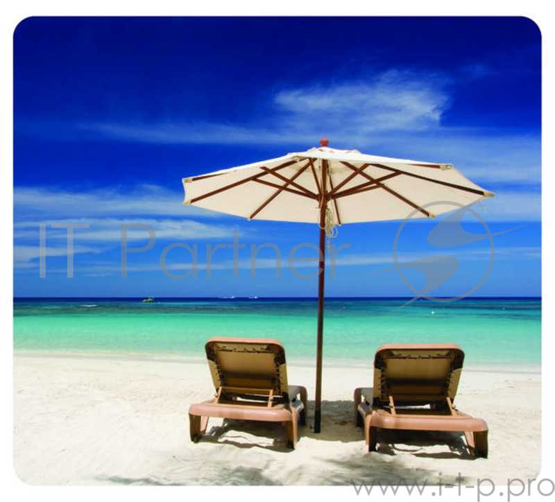 Коврик Fellowes® ПЛЯЖ, для любого типа мышей, Earth Series™, нескользящее основание, 208 х 203 х 2