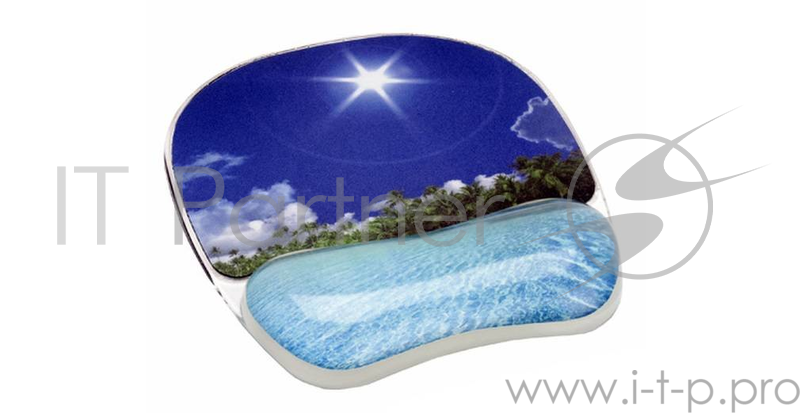 Коврик Fellowes® Photo Gel™, гель принимает форму вашего запястья, нескользящее основание, 230 х 202