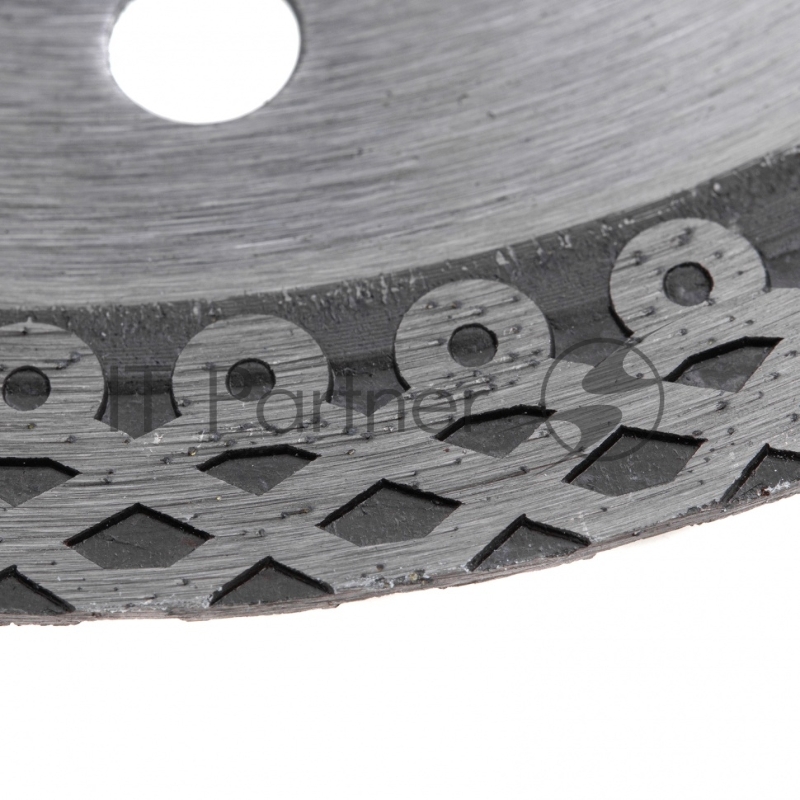 Диск алмазный ф115х22,2мм, тонкий, сплошной (Jaguar), мокрое резание// Gross