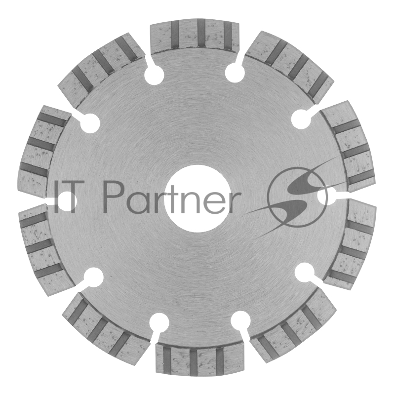 Диск алмазный ф125х22,2мм, лазерная приварка турбо-сегментов, сухое резание// Gross