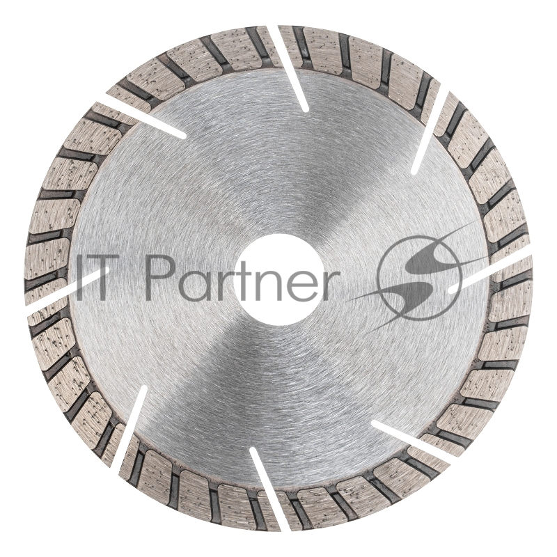 Диск алмазный ф125х22,2мм, турбо-сегментный, сухое резание// Gross