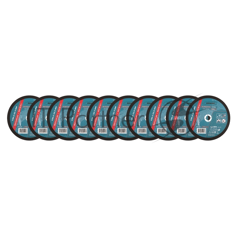 Круг отрезной по металлу, 230 х 2,0 х 22,2 мм, WA36TBF// Gross