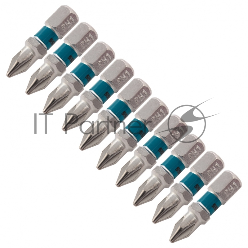 Набор бит PH1х25, сталь S2, 10 шт.// Gross