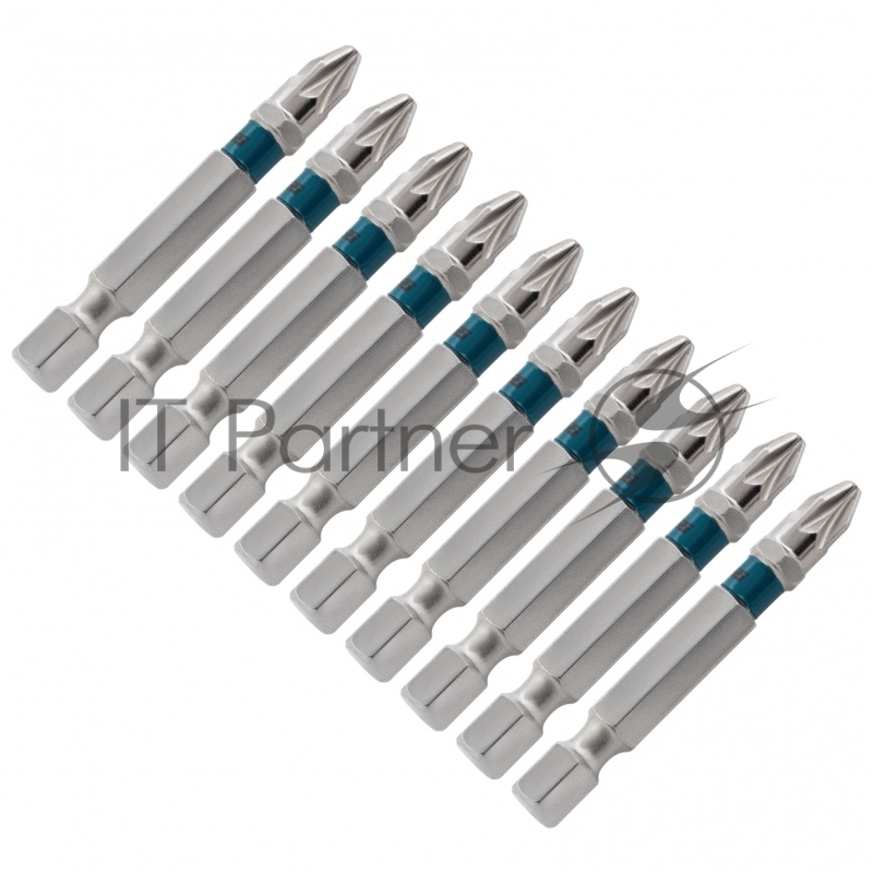 Набор бит PZ2х50, сталь S2, 10 шт.// Gross
