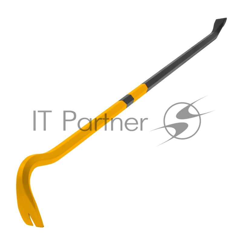 Лом-гвоздодер, 900 мм, шестигранный 19 мм, окрашенный, сталь 65// Denzel