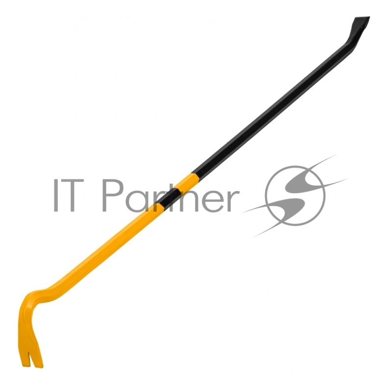 Лом-гвоздодер, 1200 мм, шестигранный 19 мм, окрашенный, сталь 65// Denzel