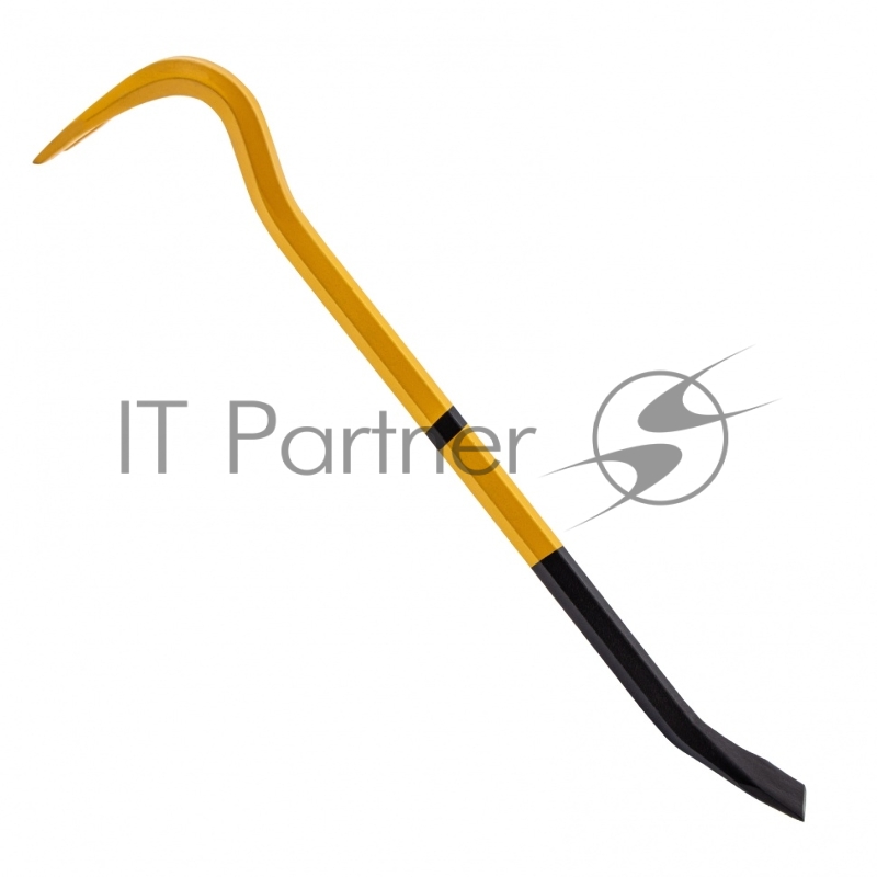 Лом-гвоздодер, 450 мм, шестигранный 16 мм, окрашенный, сталь 65// Denzel