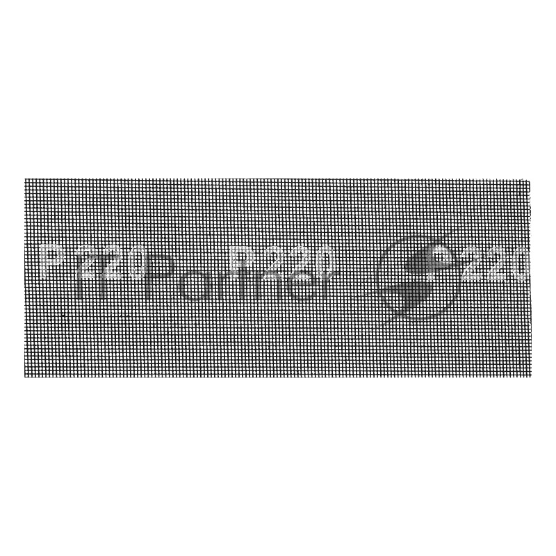 Сетка абразивная, P 220, 115 х 280 мм, 5 шт.// Denzel