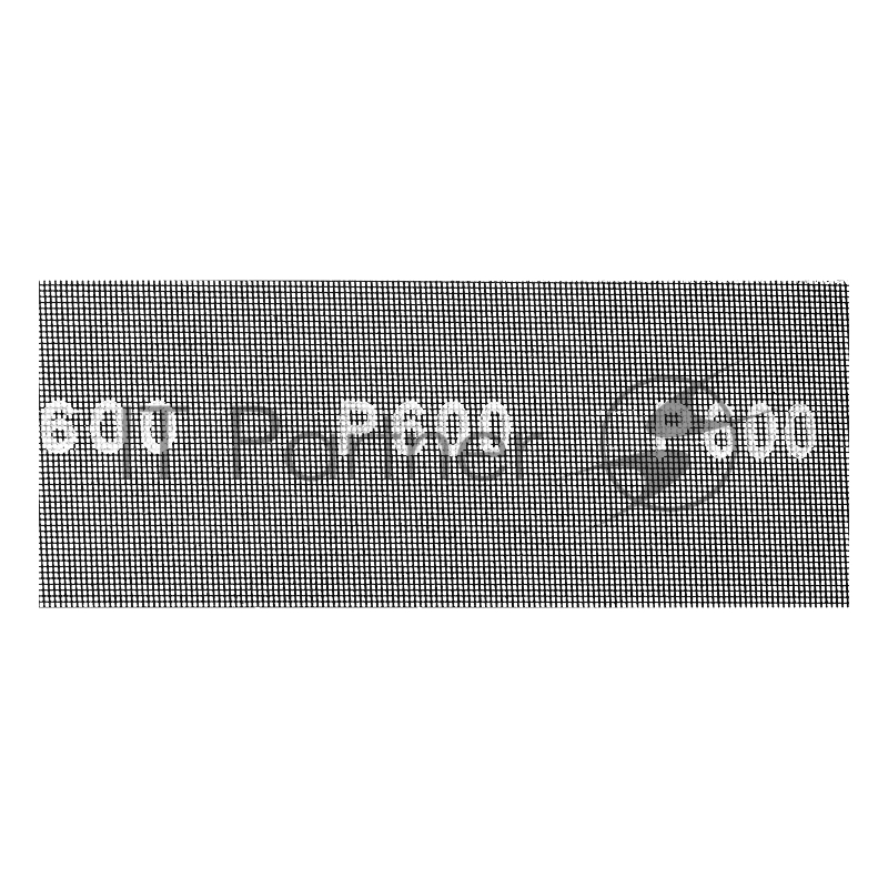 Сетка абразивная, P 600, 115 х 280 мм, 5 шт.// Denzel