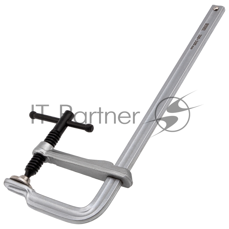 Струбцина F-образная, 100x300мм, кованая // Denzel