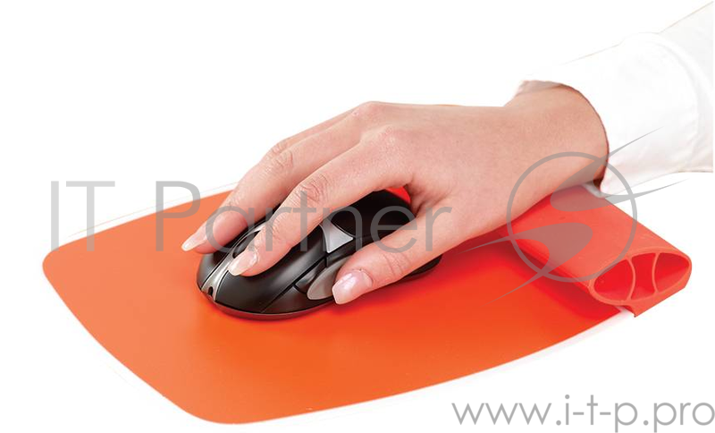 Коврик Fellowes® I-Spire™ Апельсин, для оптической и лазерной мыши, силиконовая подкладка поддержив