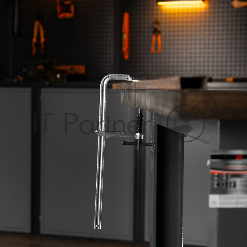 Струбцина F-образная, 80x300мм, кованая // Denzel