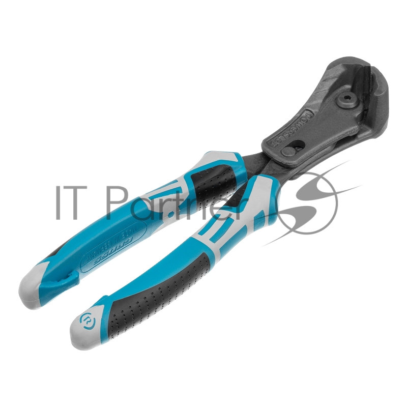 Клещи торцевые усиленные с рычажным механизмом, трехкомпонентные рукоятки, 200 мм// Gross