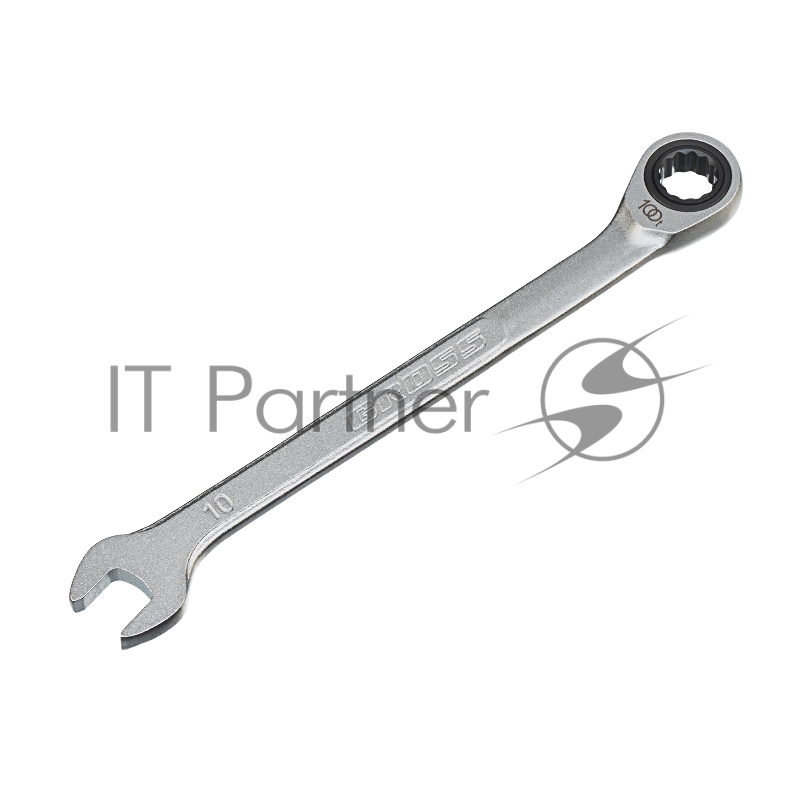 Ключ комбинированный трещоточный 10 мм// Gross