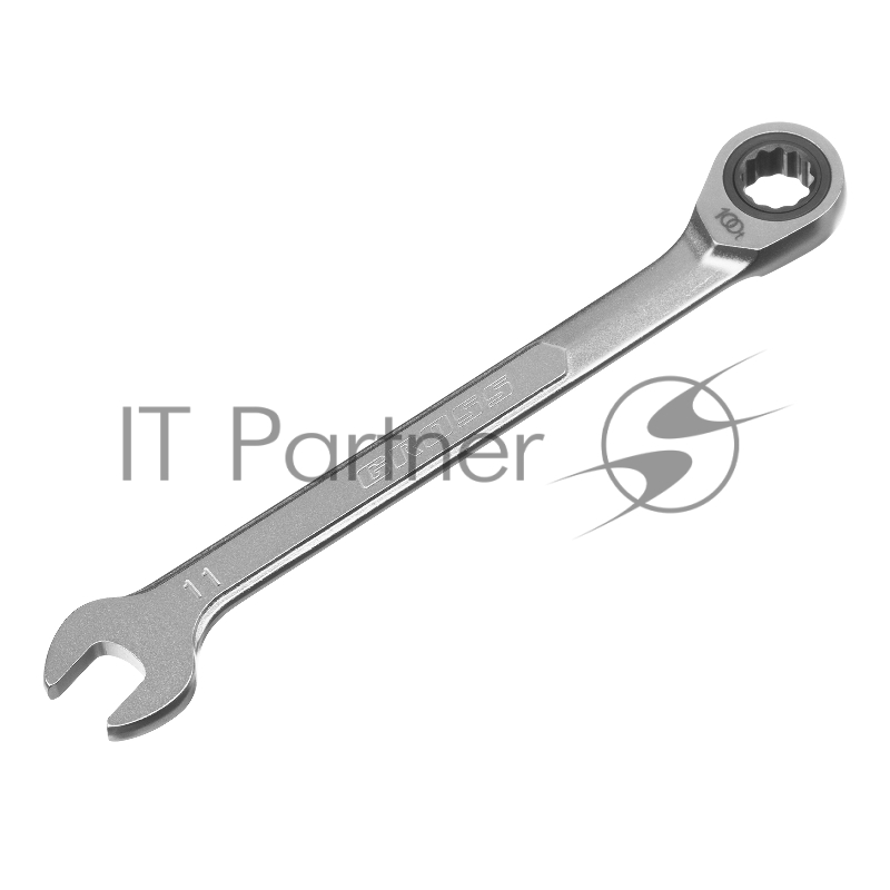 Ключ комбинированный трещоточный 11 мм// Gross